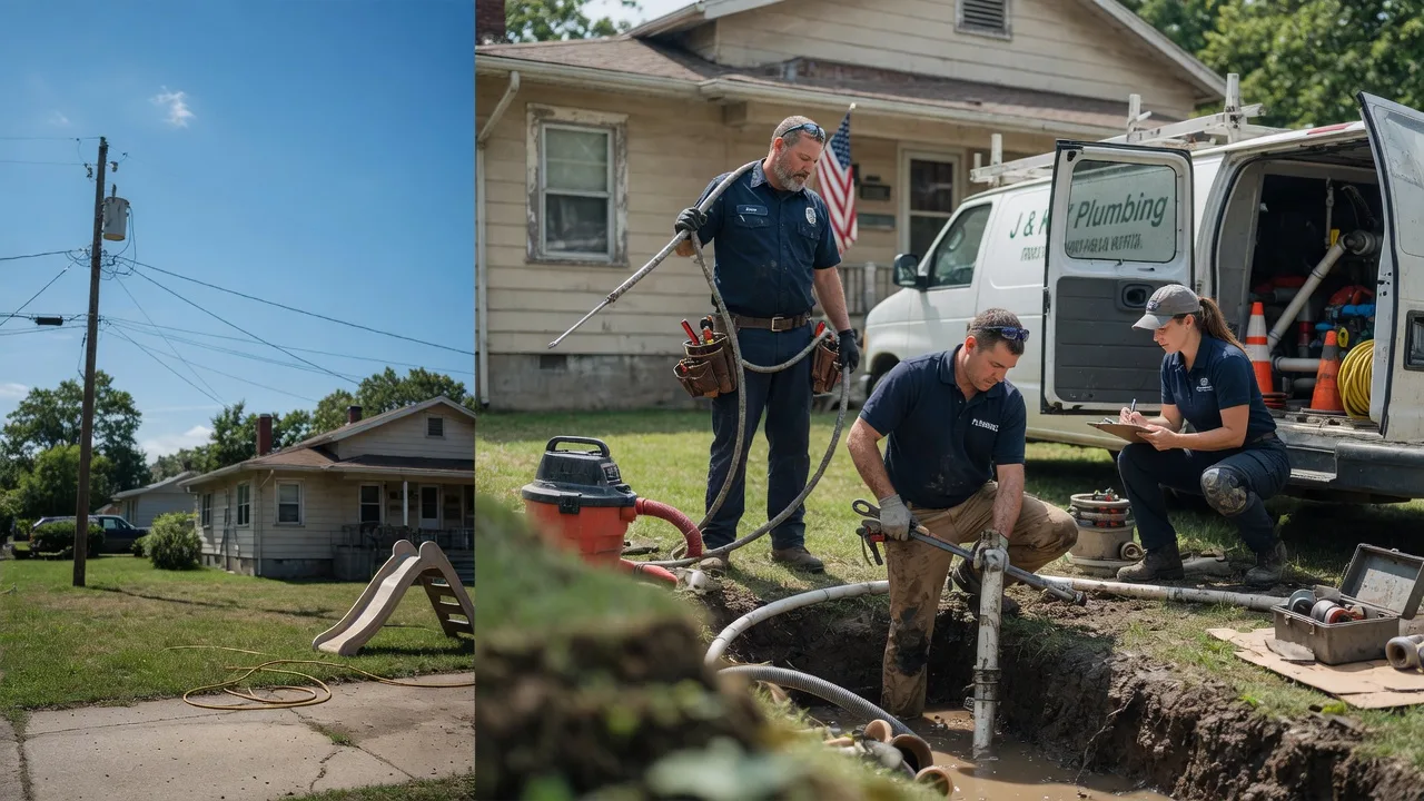 Drain Cleaning in La Harpe, KS near me